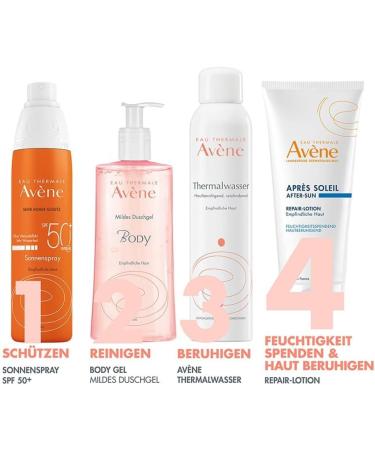Avene After-Sun Repair Lotion 200 ml - Soothing Hydration for Sunburn Relief | Shop Internationally - Buy Online on GoSupps.com