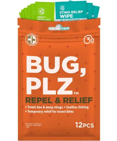Be Smart Get Prepared Bug Repel & Relief Kit - 12 Pieces for Camping Hiking & Travel - Compact & Portable Outdoor Essential - Buy Online on GoSupps.com