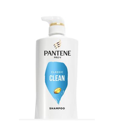 Pantene Pro-V Classic Clean Healthy Looking Hair Shampoo 17.9 fl oz Pump Bottle