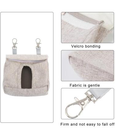 Rabbit Hay Feeder Bag Eat Slowly Guinea Pig Hay Feeder Hemp Fabric Small Animals Hay Feeder Bag for Rabbit Guinea Pig Chinchilla Small Animal - Buy Online on GoSupps.com