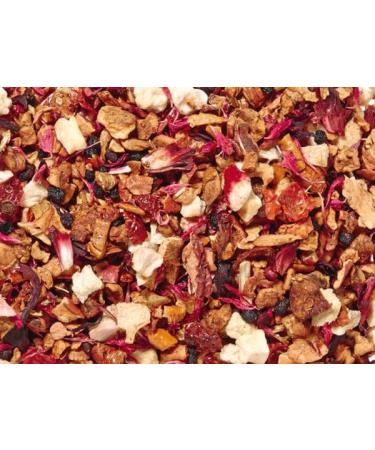 dethlefsen Fruit tea mix Rhabarberschorle RhabarberNote flavored 50 pyramid bags in a bag of 4 g - Buy Online on GoSupps.com