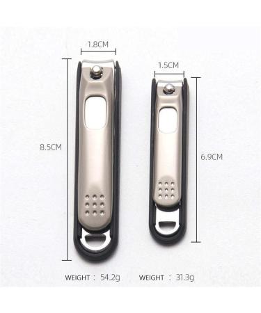 HCHGJKN Nail Clippers Stainless Steel Nail Clippers Alloy Nail Clipper Toenail Scissors Fingers and Toes Pedicure Wide Big Size(Small) - Buy Online on GoSupps.com