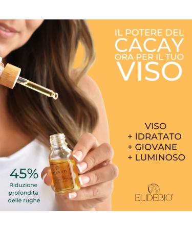 Pure Cacay Oil and Passion Fruit Oil Amacay by Elide Bio | Aceite Facial Anti Edad de Cacay y Maracuya 100% Natural Amacay 0.5oz-15ml 0.5 Ounce - Buy Online on GoSupps.com