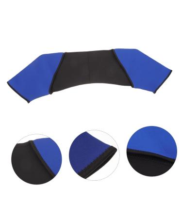 Buy NOLITOY Adjustable Basketball Shoulder Pads & Brace - Rubber Protective Gear for Weightlifting & Sports 75x15cm Blue - International Shipping Available - Buy Online on GoSupps.com