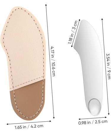 NOLITOY Foundation Spatula - Stainless Steel Makeup Tool & Leather Bag | Cosmetic Mixer & Scraper for Eye Cream  - Buy Online on GoSupps.com