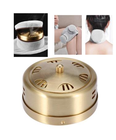 Natudeco Pure Copper Moxa Stick | 6 Holes Moxibustion Treatment Box | Mugwort Heat Treatment Holder for Home & Salon | International Shipping - Buy Online on GoSupps.com