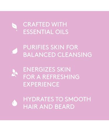 Barrel and Oak All-In-One Body Wash for Men - Vegan Essential Oil Cleanser for Hair Face & Body - Refreshing Woodland Birch Scent (16 oz - Buy Online on GoSupps.com