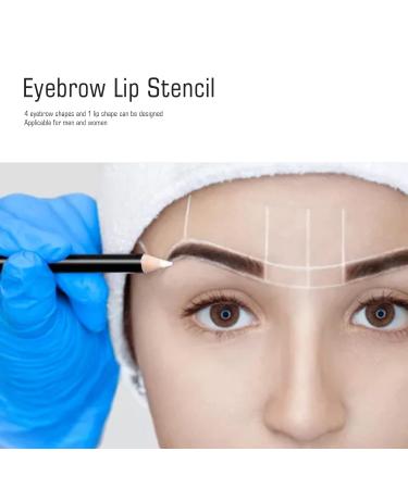 2-in-1 Reusable Eyebrow & Lip Template | Professional Microblading Accessories for Beginners - International Shipping Available - Buy Online on GoSupps.com