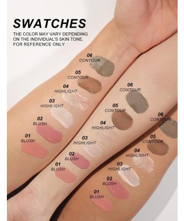  PCC PTYXIS Contour Beauty Stick Liquid Powder Blusher Cream Powder Blusher Contour Pad Applicator Waterproof Natural Powder Blusher Applicator Mature Skin Cream Powder Blusher (#2 12ml) - Buy Online on GoSupps.com