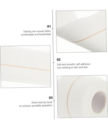 Milisten Sports Elastic Bandage - Self-Adhesive Compression Tape | Protective White 5.5x5.5x5CM for Sports - Buy Online on GoSupps.com