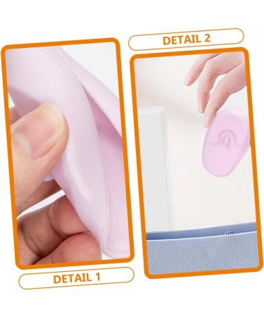 Hoement 3 Pairs Ear Muffs Make up Ear Covers Home Tools Ear Covers for Hair Dye Hair Coloring Products Hair Stencils for Barbers Accessories Modeling Silica Gel - Buy Online on GoSupps.com