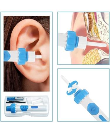AdwoA Electric Earwax Removal Kit - Portable Automatic Vacuum Cleaner for Safe & Easy Ear Cleaning - Soft & Comfortable Tools Set for Adults & Kids - Buy Online on GoSupps.com