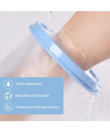Fasola Shower Foot Cover - Non-Slip Waterproof Ankle Cast Protector for Toe Ankle | Reusable Inflatable Cast Bag for Dry Foot | Non-Slip Bottom - Buy Online on GoSupps.com
