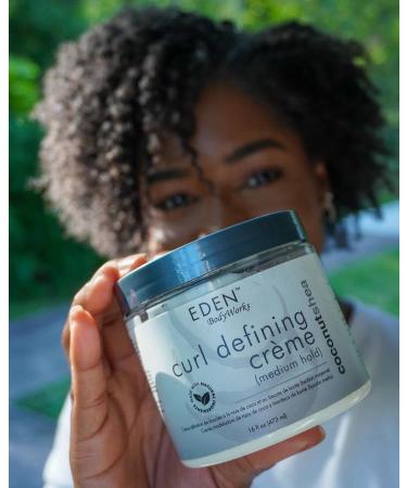 EDEN BodyWorks Coconut Shea Curl Defining Creme 16 oz - Moisturizing, Humidity Protection, Adds Shine | Packaging May Vary - Buy Online on GoSupps.com
