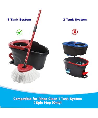6 Pack Microfiber Replacement Heads for O Cedar Easy Wring Spin Mop - Buy Online on GoSupps.com