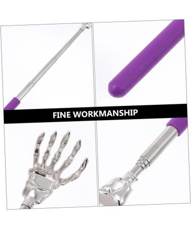 Frcolor 4-Piece Skull Hand Scratching Massage Devices Stainless Steel Flexible Back Scratcher & Home Tool Set for International Shipping - Buy Online on GoSupps.com
