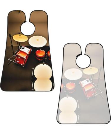 Drum Set Beard Bib Apron - Perfect Shaving Apron for Dad | Men's Hair Catcher & Best Gifts for Fathers - Buy Online on GoSupps.com