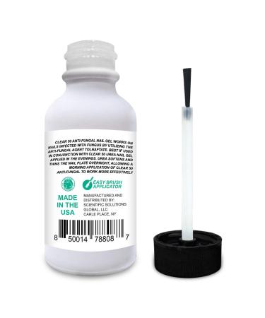 Clear 50 Anti-Fungal Nail Gel - 1% Tolnaftate Medication for Fingernail and Toenail Fungus - Buy Online on GoSupps.com