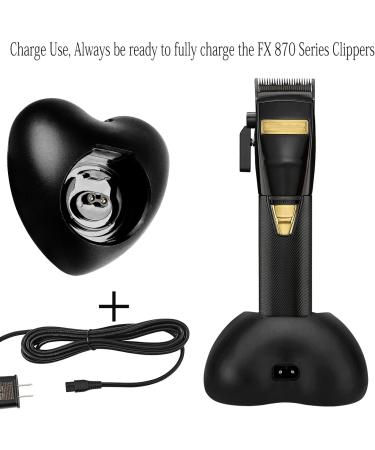 Buy Kaynway Hair Cutter Charging Station for Babyliss Metal FX Series | Compatible with FX787 Trimmer & FX8700 Barber Clipper (Black) - Buy Online on GoSupps.com