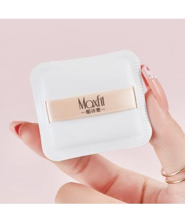 Verdant Touch Powder Puff Soft Powder Puff Skin-Friendly Makeup Sponge for Face Salon Home Travel Square Shape