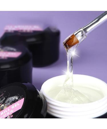 1pc Disposable glue manicure tools nail diamonds rhinestones rhinestone for nails nail gel nails gel nail accessories nail tools nail rhinestone nail polish liquid gem glue 5x4cm As Shown - Buy Online on GoSupps.com