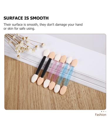 Lurrose 40th Sponge Stock Eye Make-Up Brush Set - Mini Cosmetic Brushes for Glitter & Eyeshadow - Double-Sided Essential Eye Brush | International Shipping Available - Buy Online on GoSupps.com