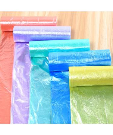 SZHO 45x50cm Household Continuous Roll Point-Breaking Flat Mouth Garbage Bag Thickened Classification Plastic Bag Disposable Black - Buy Online on GoSupps.com