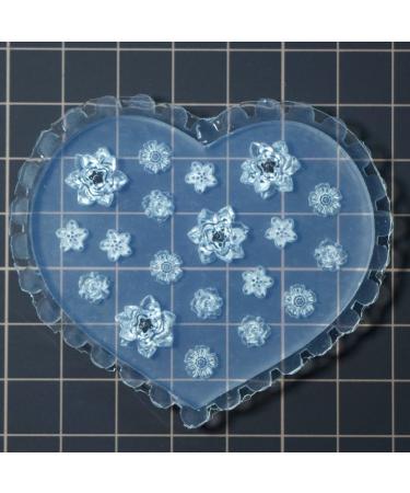 Soft Silicone Nail Carving Mold Sculpture Stamping Stencils 3D Relief Pattern Decorating Manicure Tool Easy to Demould 103 - Buy Online on GoSupps.com
