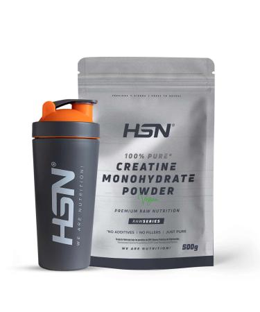 Creatina Monohidrato Micronizada by HSN (500g + SHAKER)