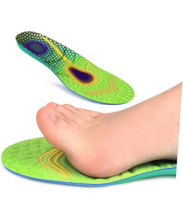 FOMIYES Sports Insoles - Breathable Shock-Absorbing Massaging Shoe Cushions for Men | Premium Elastic Comfort & Support - Buy Online on GoSupps.com
