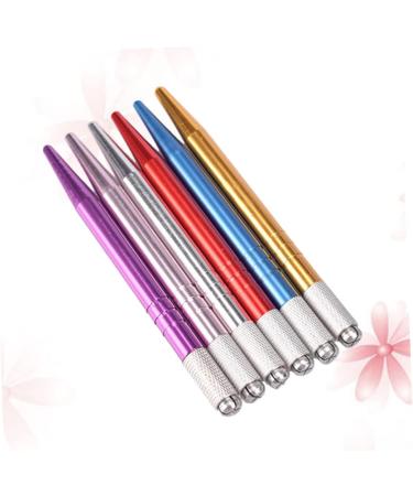 FOMIYES Dimension 12 Pcs Eyebrow Pen Microblading Permanent Eyebrow Pen Eyebrow Pencil Pointed Tail Lip Liner Marker - Buy Online on GoSupps.com