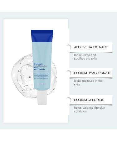 Gel Face Cream Multifunctional Moisturizing Cream Light Moisturizing Gel with Electrolytes for Female Skin Day and Night Care and Oily Skin - Buy Online on GoSupps.com