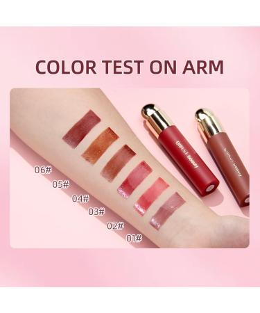 Mysense Jelly Lip Oil - Plumping & Hydrating Tinted Lip Gloss | Lightweight Non-Sticky Lip Stain - 02 Happy - International Shipping Available - Buy Online on GoSupps.com