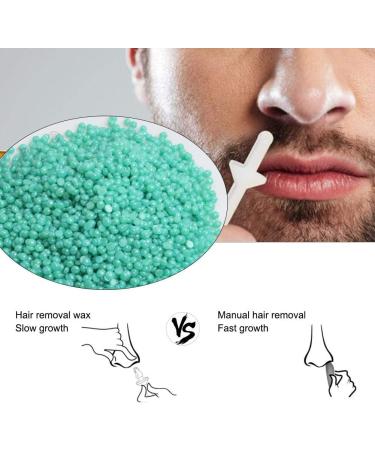 Zqyx Nose Hair Wax Set - Safe Hair Removal Kit for Men & Women | 50g Wax & 20 Applicators - Buy Online on GoSupps.com
