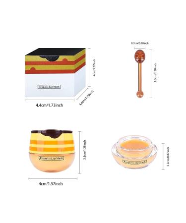 2PCS Bee Balm Lip Balm: Moisturizing Honey Lip Mask for Hydration & Repair - Buy Online on GoSupps.com