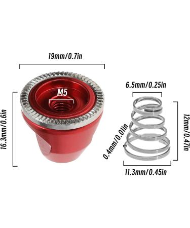 SG Store M5 Bicycle Mother & 4 Quick Tension Springs - Premium Bicycle Accessories for Hollow & Solid Poles - Buy Online on GoSupps.com
