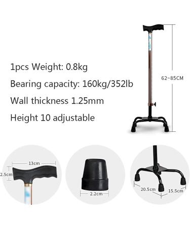 Crutches Arm Cane/Aluminum Alloy/Double Handle Rehabilitation Telescopic Elbow Suitable for The Crowd The Elderly Sports Injuries Disabled People etc. Everything is fine - Buy Online on GoSupps.com