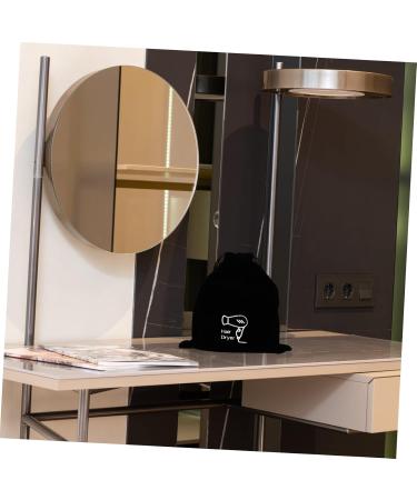 FOYTOKI 3 Pcs Organizer Bag Black Wig Flannel Black Purse Storage Organizer - Buy Online on GoSupps.com