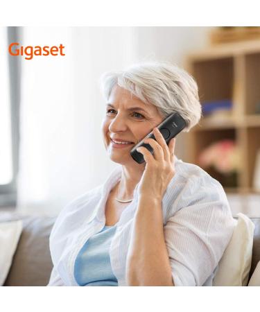 Gigaset Easy HX Additional Handset - Titanium Grey | Compatible with Gigaset Easy Big Button Elderly Phone - Buy Online on GoSupps.com