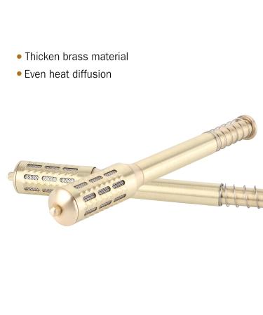 Brass Moxa Roll Burner for Moxibustion Therapy | Pain Relief & Meridian Stimulation Stick - Buy Internationally - Buy Online on GoSupps.com