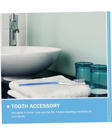 Buy CLISPEED 50pcs Disposable Toothbrush Cleaning Brush | Bulk Travel PP False Toothbrush - International Shipping Available - Buy Online on GoSupps.com