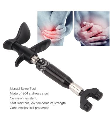 Chiropractic Adaptation Correction Tool - 4 Heads 6 Levels Portable Spinal Adjuster & Massage Device - Light and Manual Therapy - Buy Online on GoSupps.com