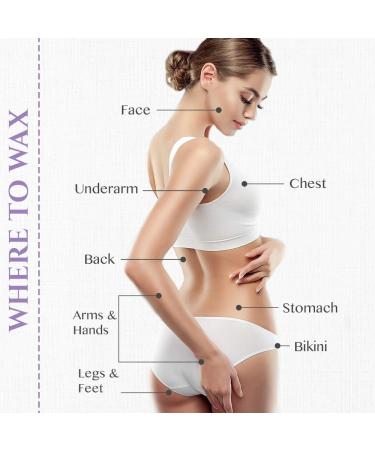 Satin Smooth Lavender & Chamomile Hair Removal Wax - Gentle & Effective Waxing Solution for Smooth Skin | International Shipping Available - Buy Online on GoSupps.com