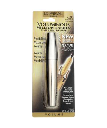 L'Oreal Paris Voluminous Million Lashes Mascara Carbon Black 0.29 oz by L'Oreal Paris