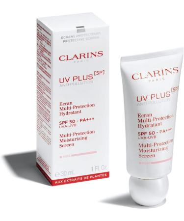 Clarins UV Plus Anti-Pollution SPF 50 30ml Rose - Buy Online on GoSupps.com