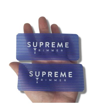 Supreme Trimmer Barber Grippers - Salon & Barber Hair Holder Grips for Men & Women - Blue Rectangle Hair Stylish Grippers - Buy Online on GoSupps.com