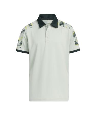 adidas Boys' B Prtblk Polo Linen Green Large