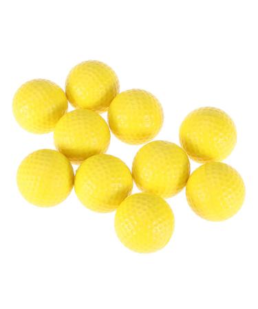 VORCOOL 10pcs Practice Foam Golf Balls, Foam Golf Practice Balls Light Soft Elastic Training Multifunction Sport Balls