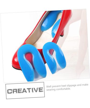 FOMIYES U-Shaped Heel Cups - 6 Pairs Heel Patch Inserts for Bone Spurs Foot Supination & Heel Correction - Comfortable Shoe Inserts for Foot Care - Buy Online on GoSupps.com