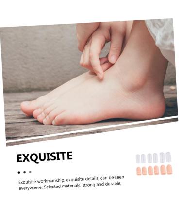 Healifty Toe Protector Cap 6 Pairs - Anti-friction Silicone Sleeves for Hallux Valgus - Toe Guards for Costume Accessories - Buy Online on GoSupps.com